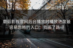 蘑菇影视官网后台播放时播放进度最容易忽略的入口：我画了路径
