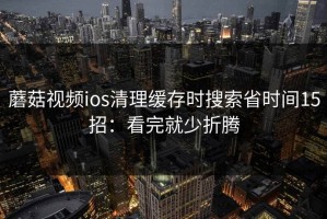蘑菇视频ios清理缓存时搜索省时间15招：看完就少折腾